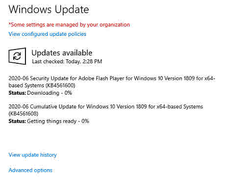 Windows Update 10
